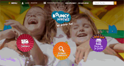 Desktop Screenshot of bouncy-rentals.com